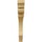 Ekena Millwork 1 1/2"W x 10"D x 12"H Large Ellis Wood Corbel, Alder CORW02X10X12ELAL - alternate 3